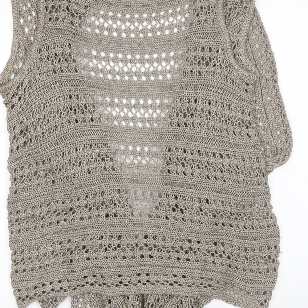 Womens UK Size M Casamia Beige Cardigan Jumper