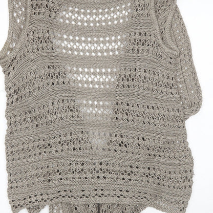Womens UK Size M Casamia Beige Cardigan Jumper