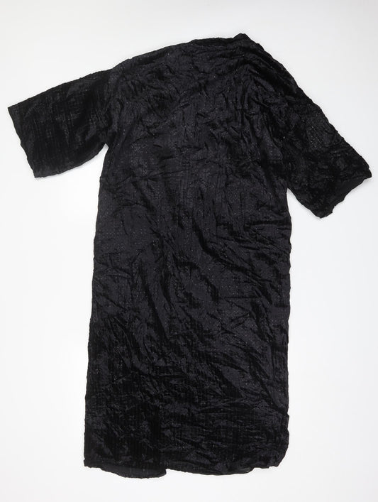 Womens UK Size One Size MNG Black Cardigan Jumper
