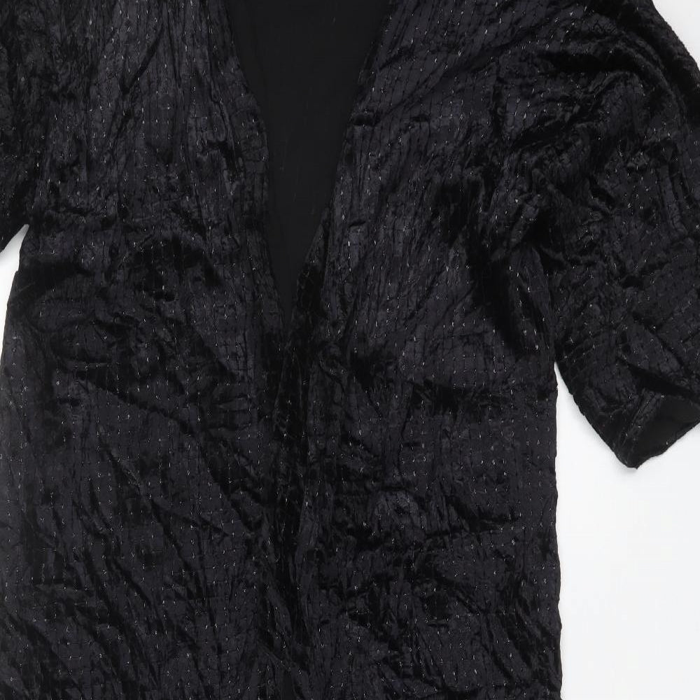 Womens UK Size One Size MNG Black Cardigan Jumper
