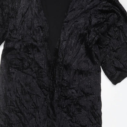 Womens UK Size One Size MNG Black Cardigan Jumper
