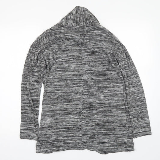 Womens UK Size 10 Marks and Spencer Grey Cardigan Jumper