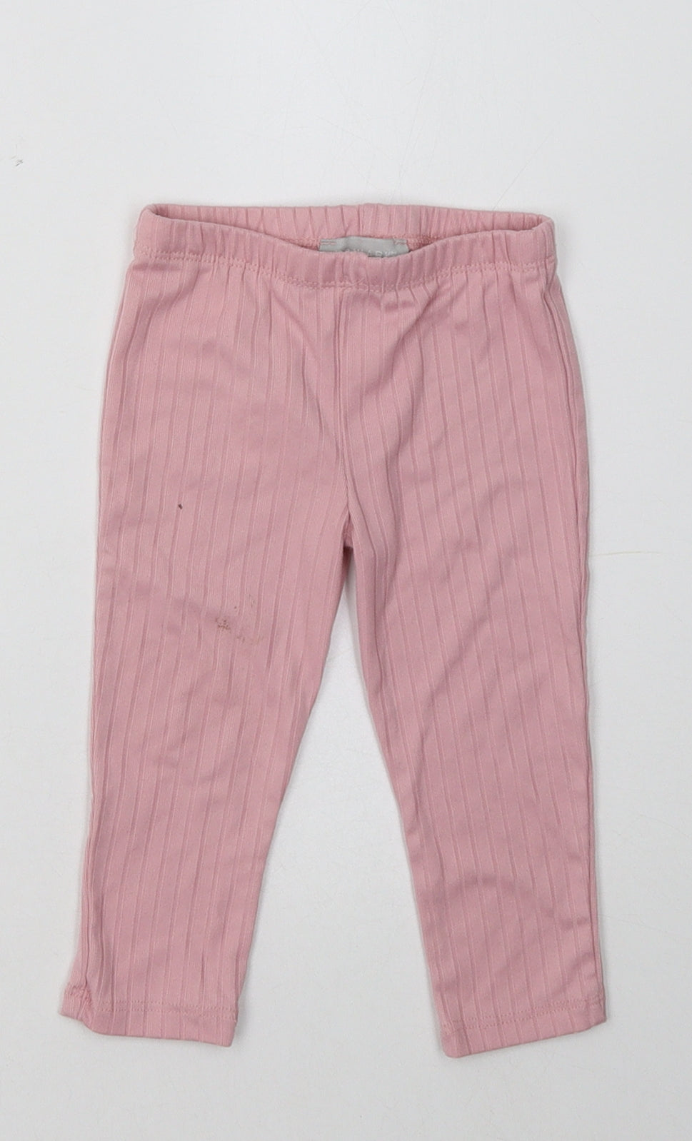 Primark Baby Pink  Polyester Jogger Leggings Size 6-9 Months