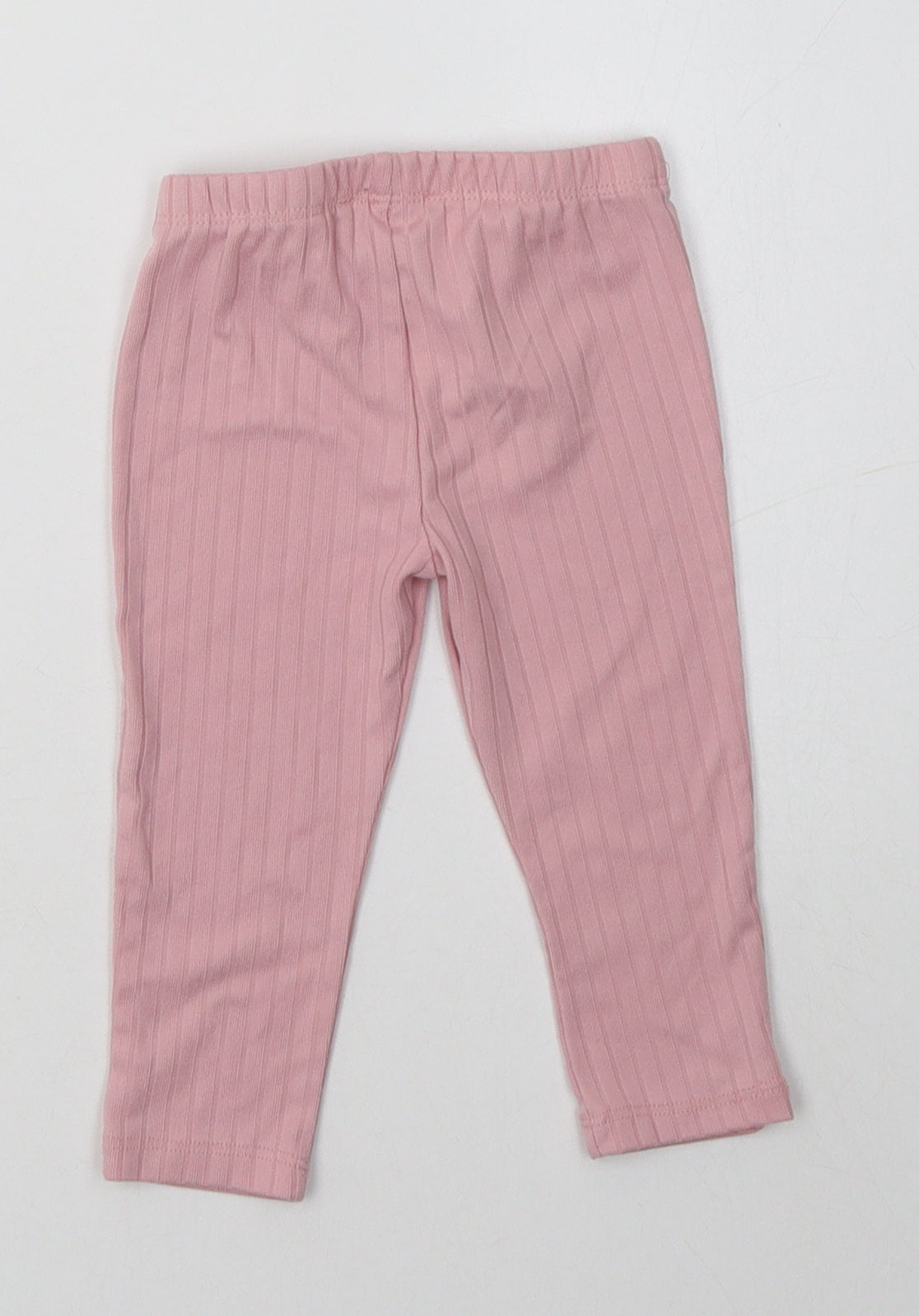 Primark Baby Pink  Polyester Jogger Leggings Size 6-9 Months