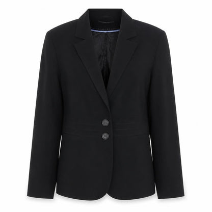 Womens UK Size 10 South Regular Black Suit Jacket