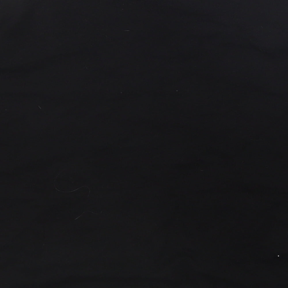 BHS Womens Black Round Neck  Viscose Cardigan Jumper Size 12