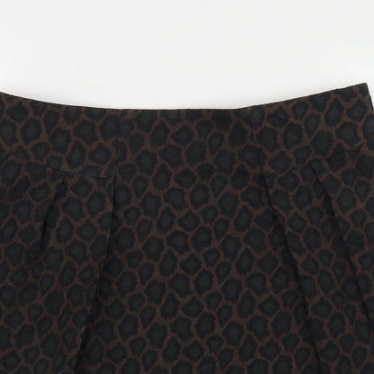 George Womens Brown  Polyester A-Line Skirt Size 34 in