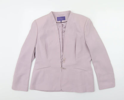 Autonomy Womens Purple   Jacket Blazer Size 14