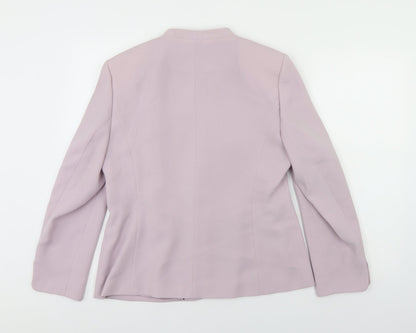 Autonomy Womens Purple   Jacket Blazer Size 14