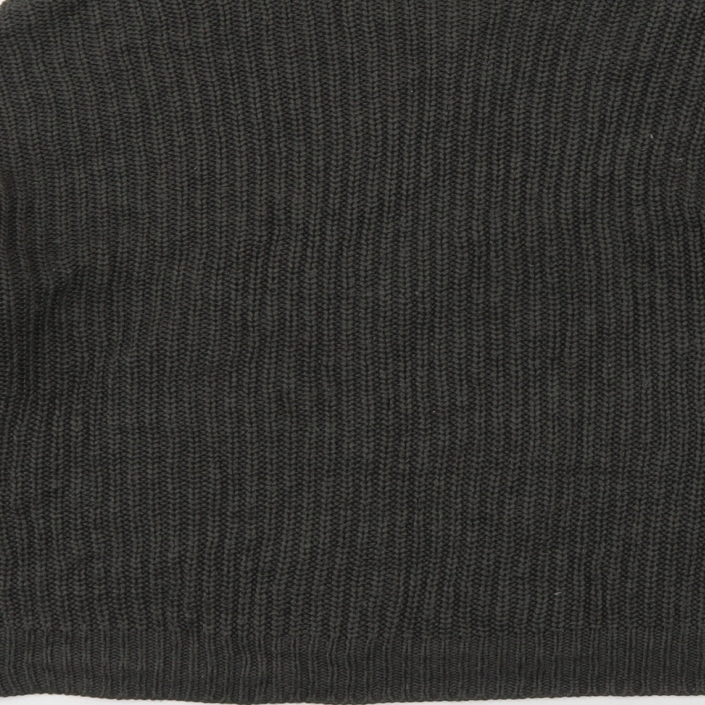 New Look Mens Green Round Neck  Acrylic Pullover Jumper Size M