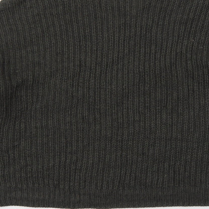 New Look Mens Green Round Neck  Acrylic Pullover Jumper Size M