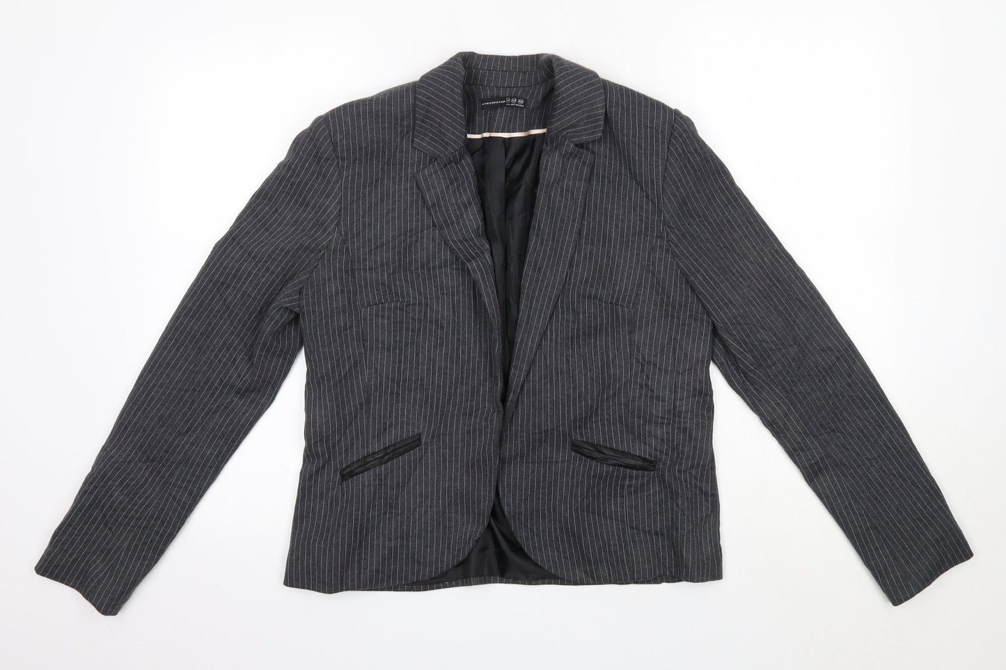 Primark Womens Grey   Jacket Blazer Size 14