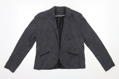 Primark Womens Grey   Jacket Blazer Size 14