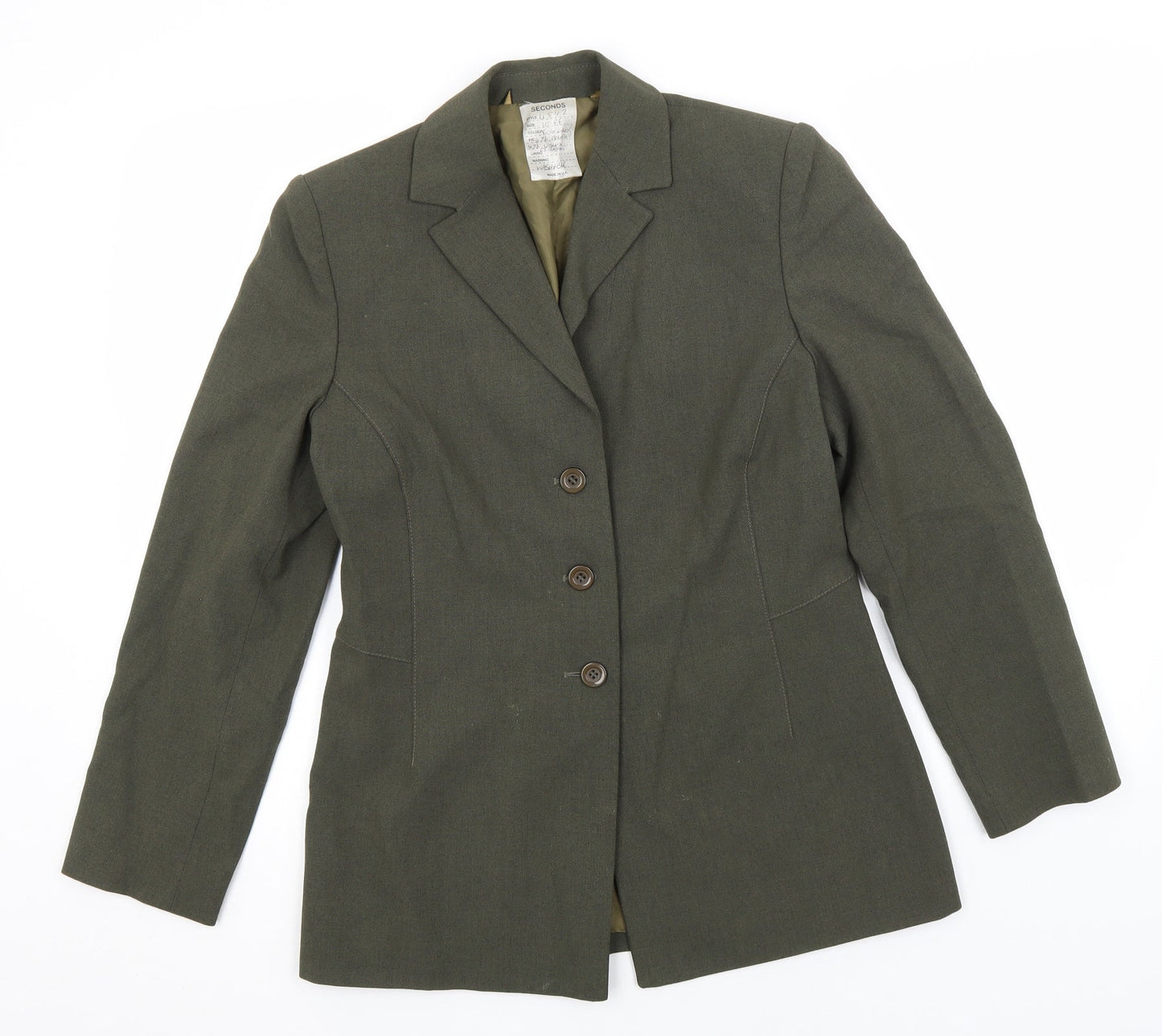 Womens UK Size 10 Preworn Brown Jacket