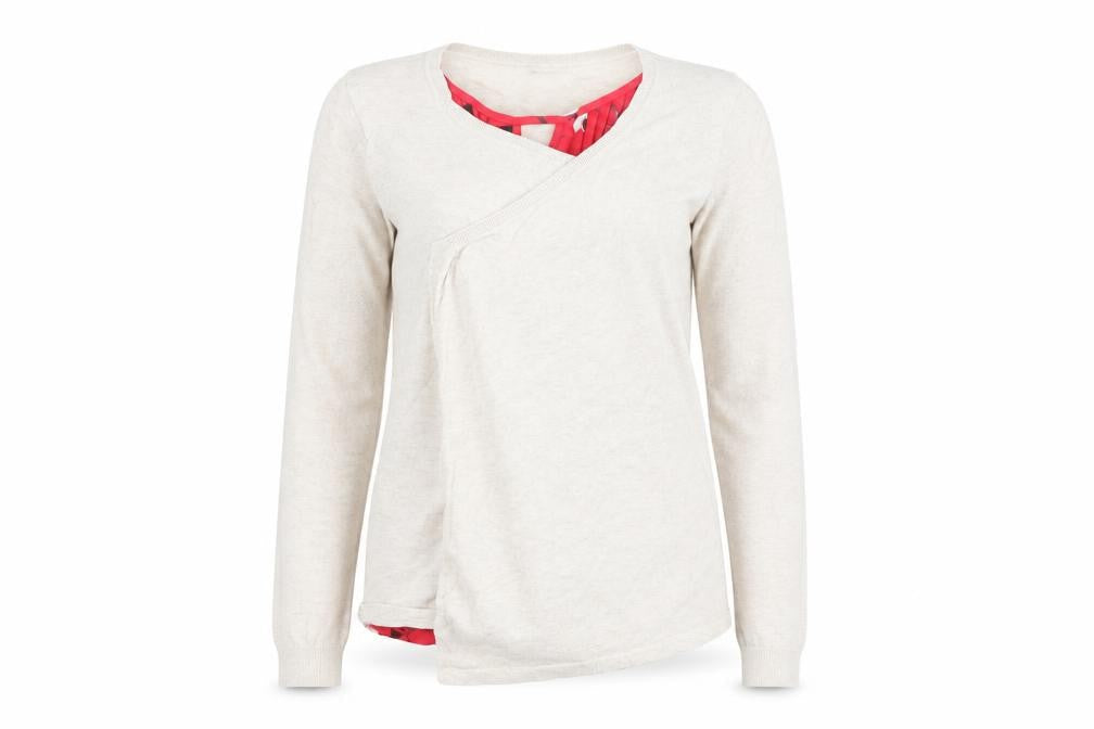 Womens UK Size 10 NEXT Beige Pullover Jumper