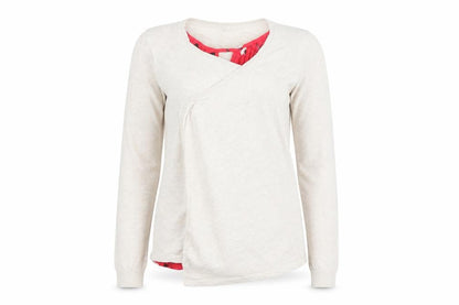 Womens UK Size 10 NEXT Beige Pullover Jumper