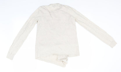 Womens UK Size 10 NEXT Beige Pullover Jumper