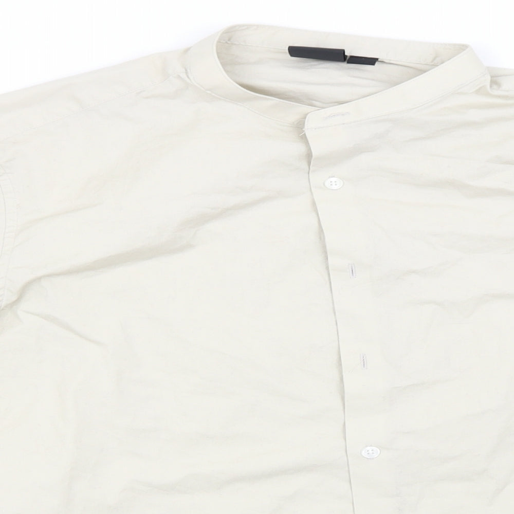 Womens UK Size L ASOS Green Basic Button-Up
