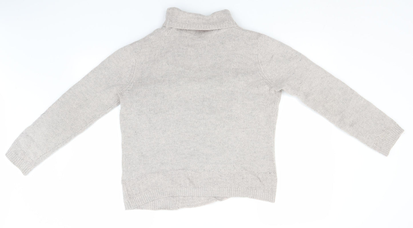Womens UK Size 12 Marks and Spencer Grey Cardigan Jumper