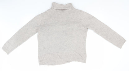 Womens UK Size 12 Marks and Spencer Grey Cardigan Jumper