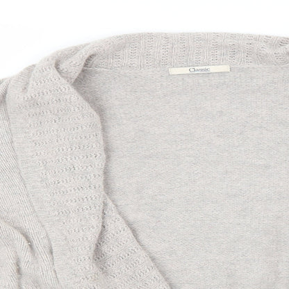 Womens UK Size 12 Marks and Spencer Grey Cardigan Jumper