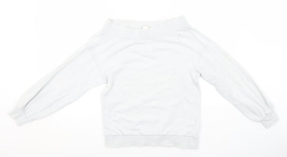 Womens UK Size S H&M Green Pullover Jumper