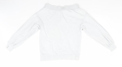 Womens UK Size S H&M Green Pullover Jumper