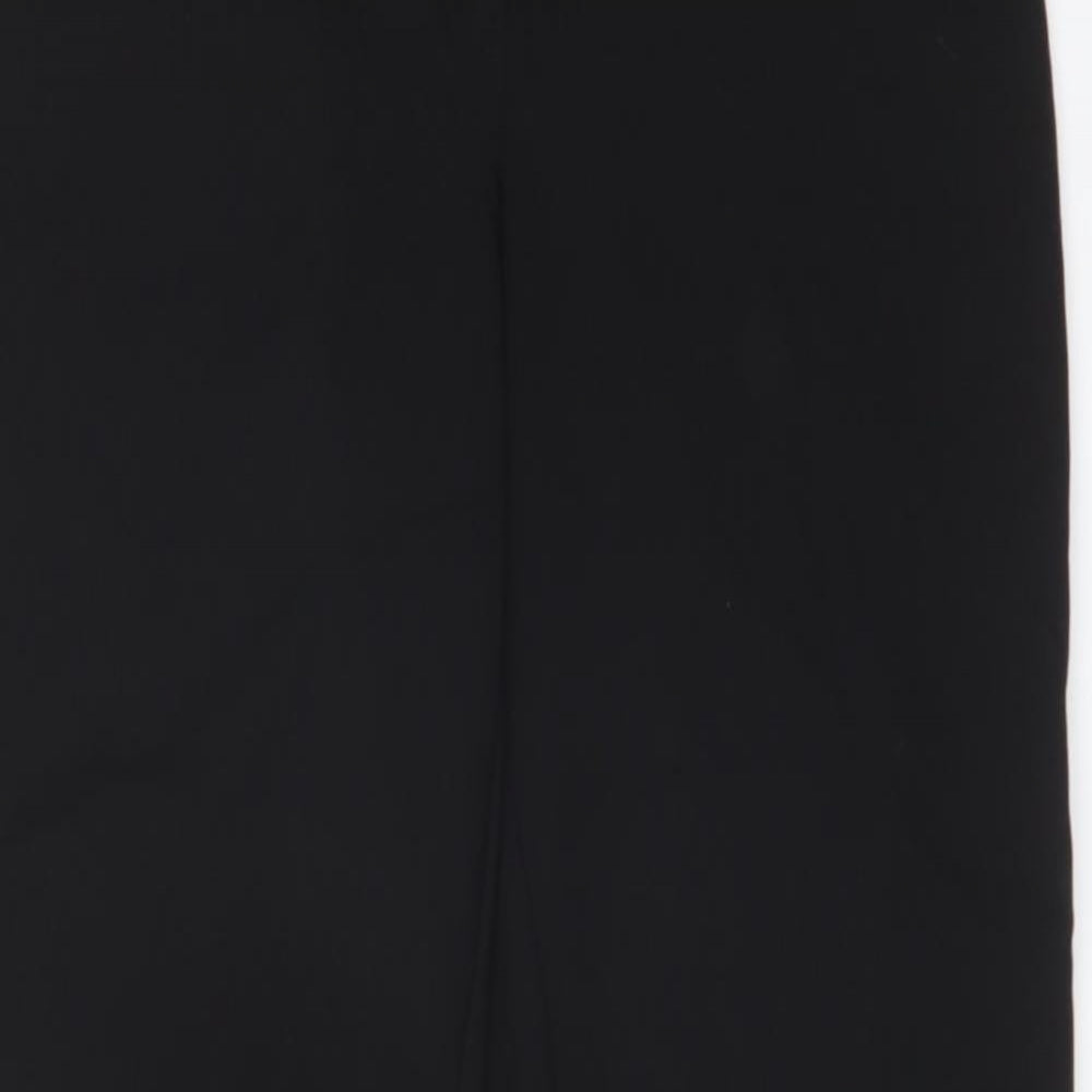George Womens Black  Polyester Dress Pants Trousers Size 8 L28 in Regular