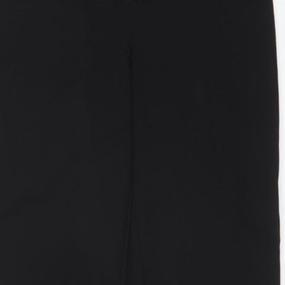 George Womens Black  Polyester Dress Pants Trousers Size 8 L28 in Regular