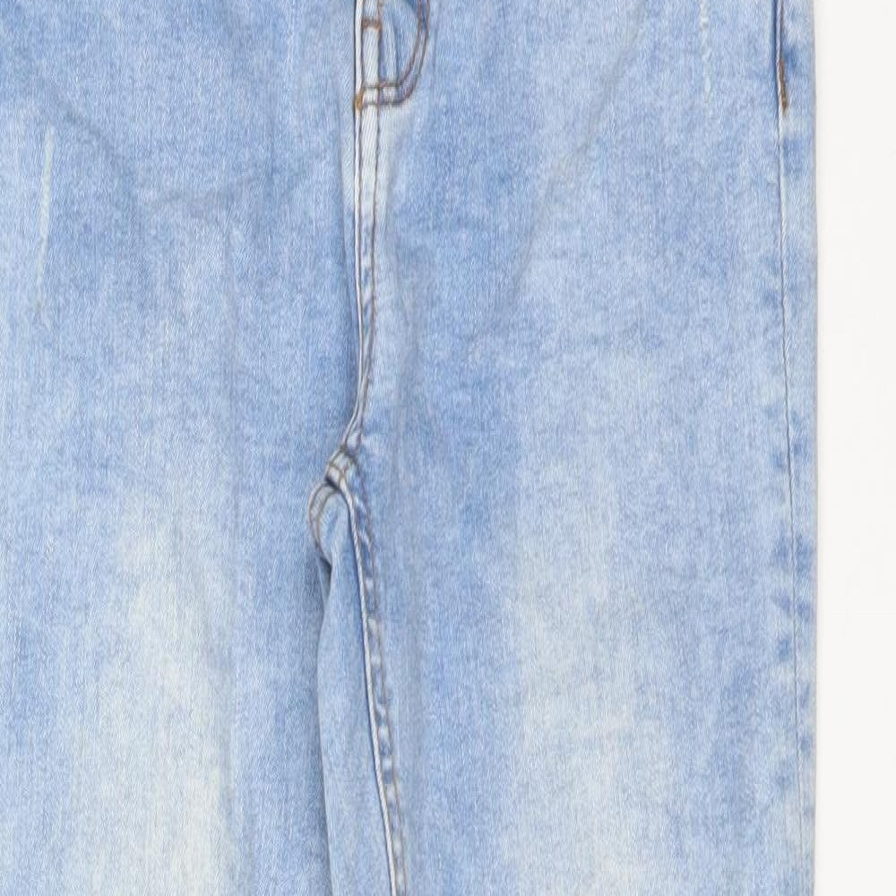 DENIM CO Womens Blue  Cotton Skinny Jeans Size 10 L26 in Regular