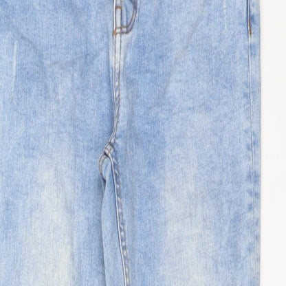 DENIM CO Womens Blue  Cotton Skinny Jeans Size 10 L26 in Regular