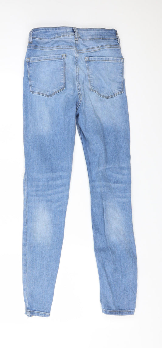 DENIM CO Womens Blue   Skinny Jeans Size 8 L28 in Regular