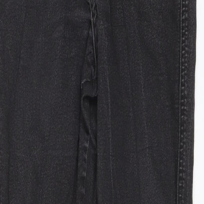 ASOS Womens Black  Cotton Skinny Jeans Size 28 L30 in Regular