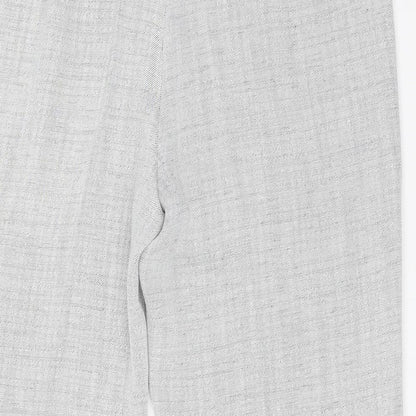 Womens UK Size 18 Gold Regular Fit  Grey Trousers