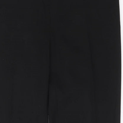 Womens UK Size 10 Atmosphere Regular Fit Carrot Black Trousers