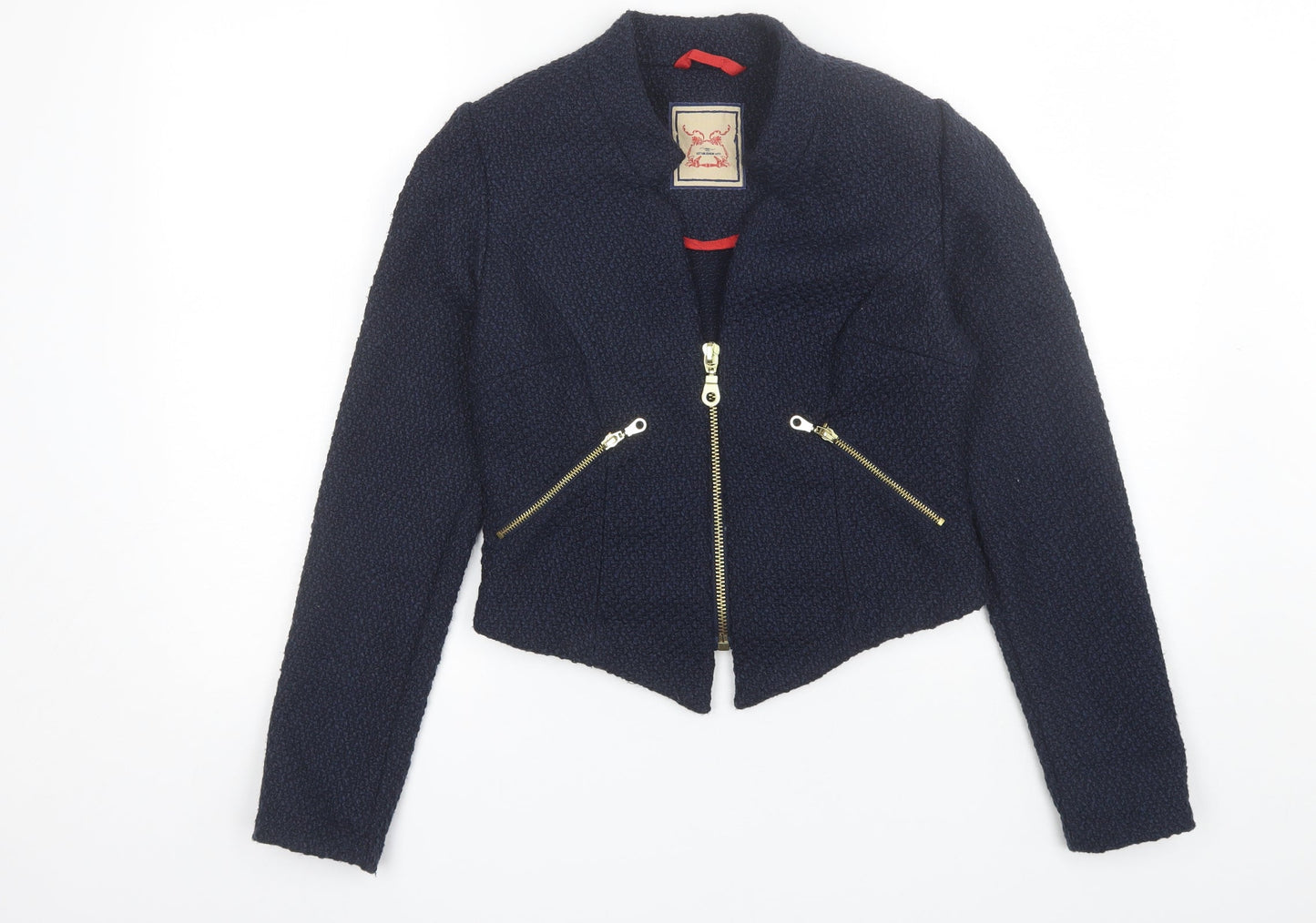 Womens UK Size 10 New Look Blue Jacket