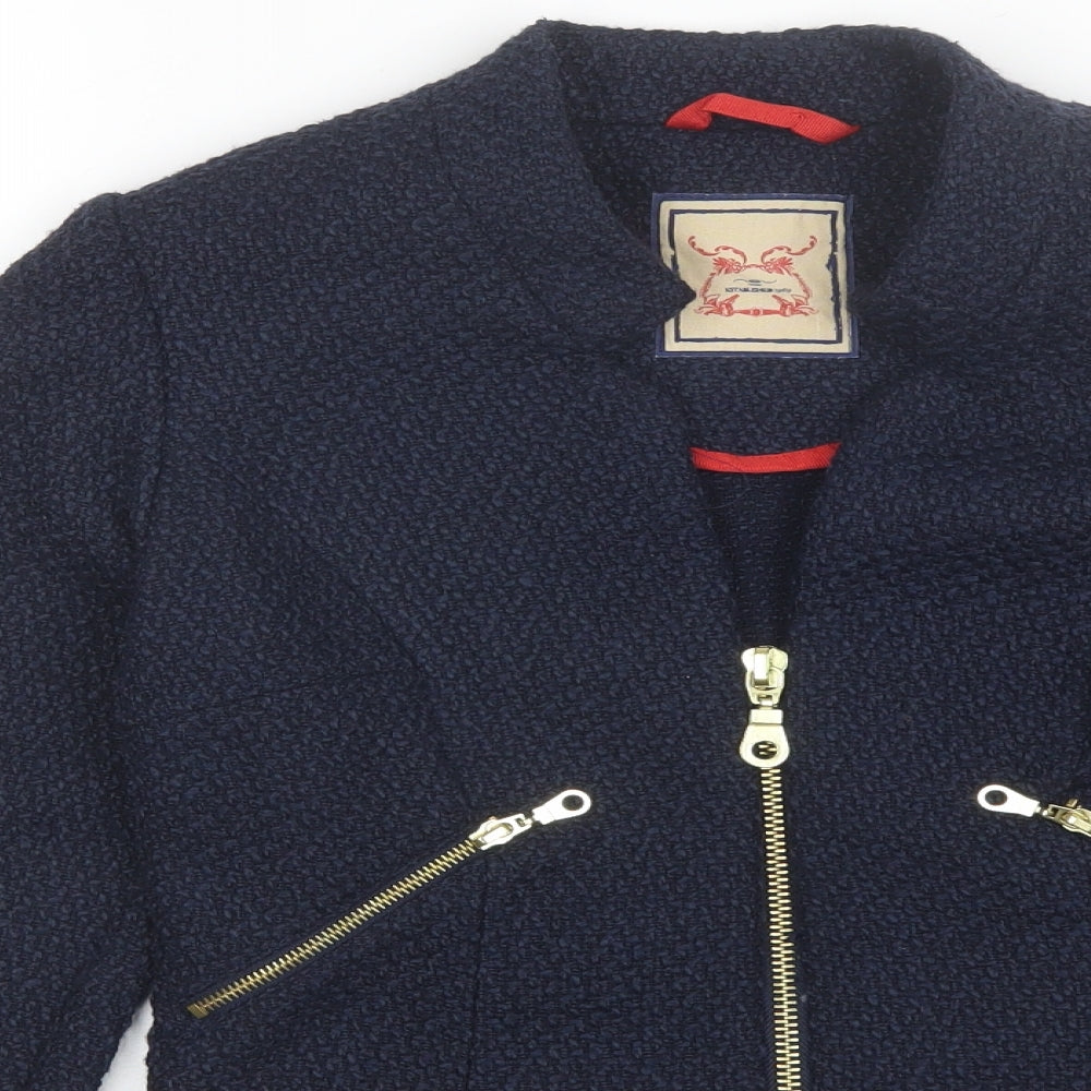 Womens UK Size 10 New Look Blue Jacket
