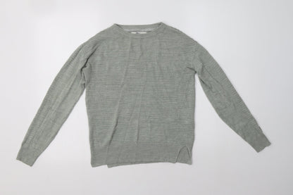 Womens UK Size 6 NEXT Green Pullover Jumper