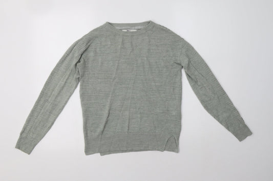 Womens UK Size 6 NEXT Green Pullover Jumper