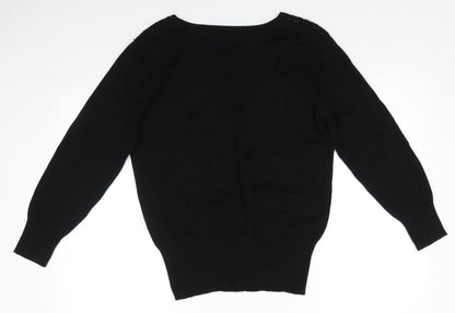 Womens UK Size  MK One Black Pullover Jumper
