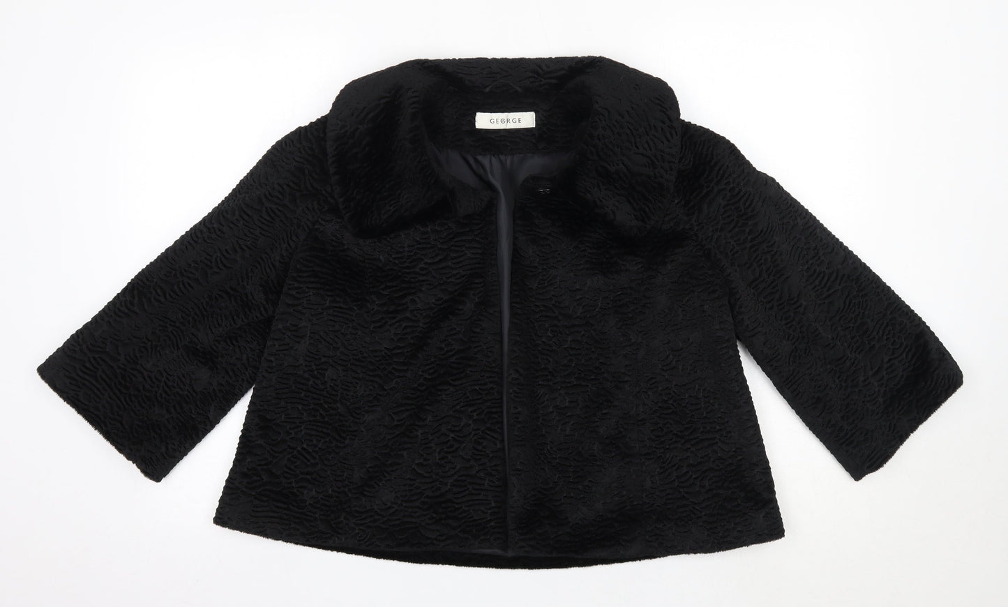 George Womens Black   Jacket  Size 12
