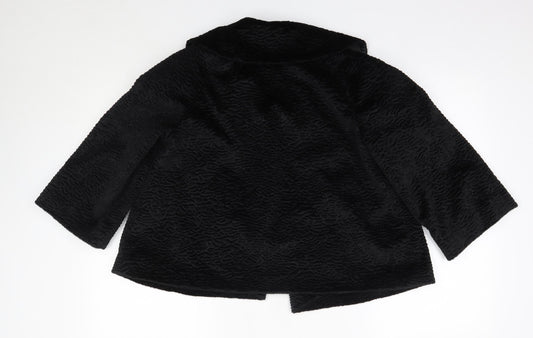 George Womens Black   Jacket  Size 12
