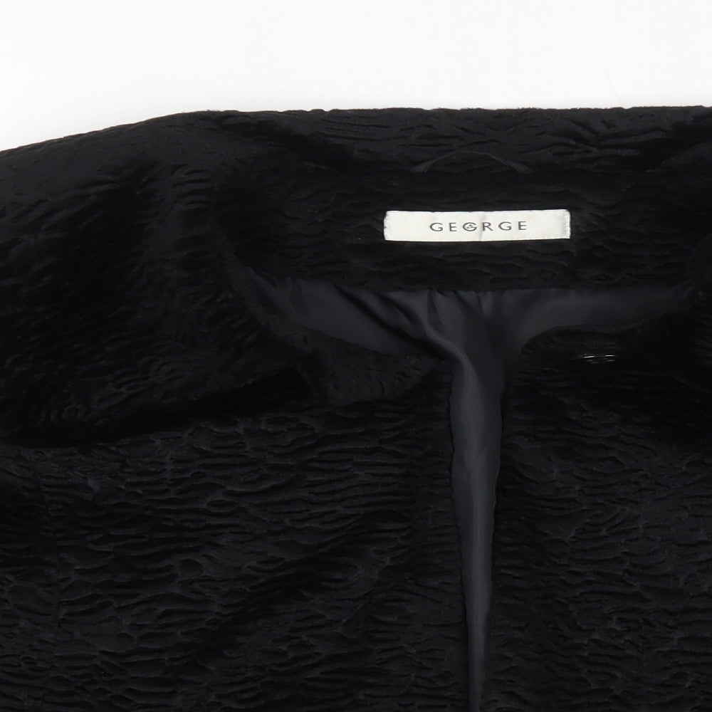 George Womens Black   Jacket  Size 12