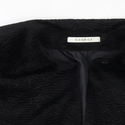 George Womens Black   Jacket  Size 12
