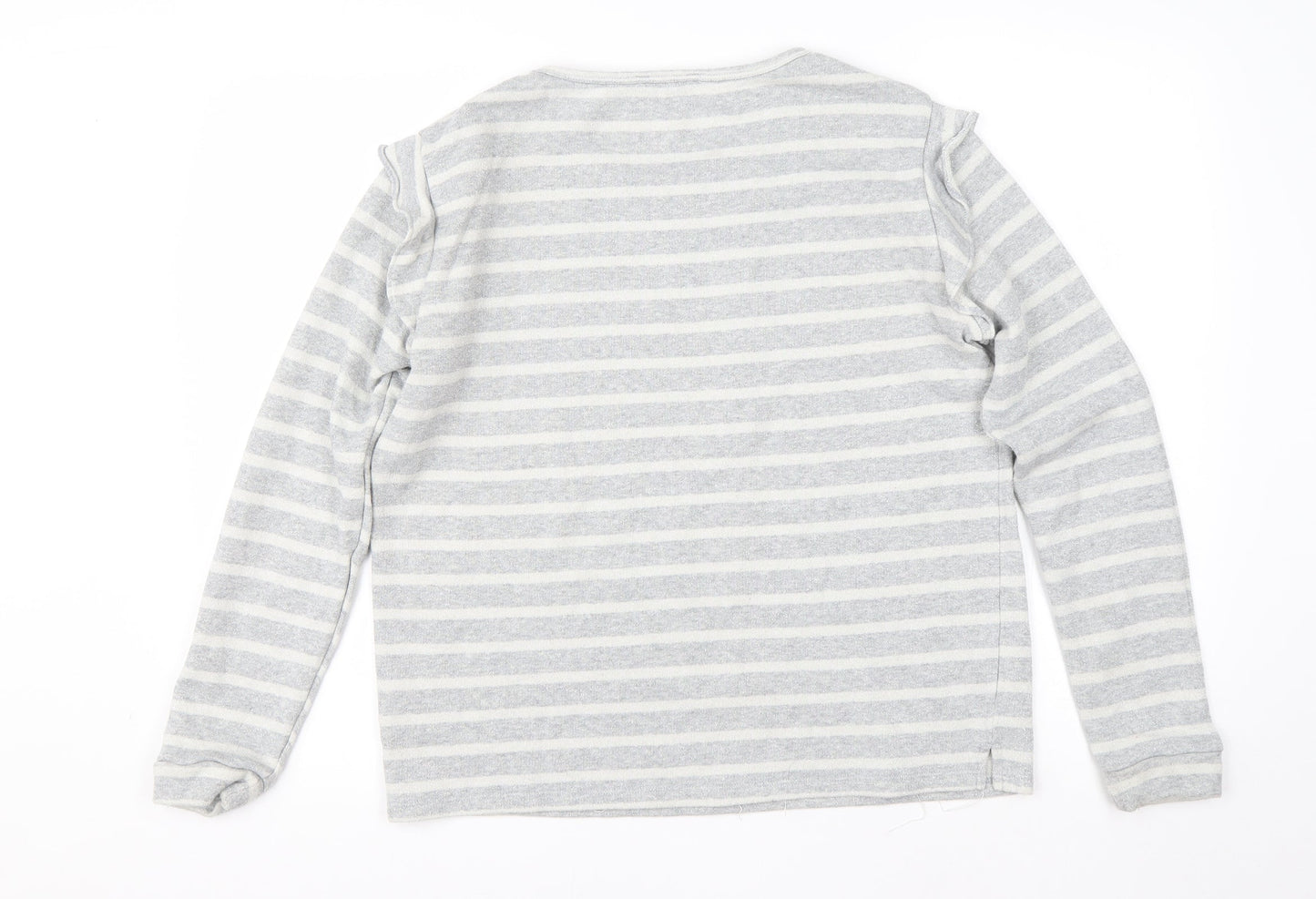 Womens UK Size 14 Papaya Grey Pullover Jumper