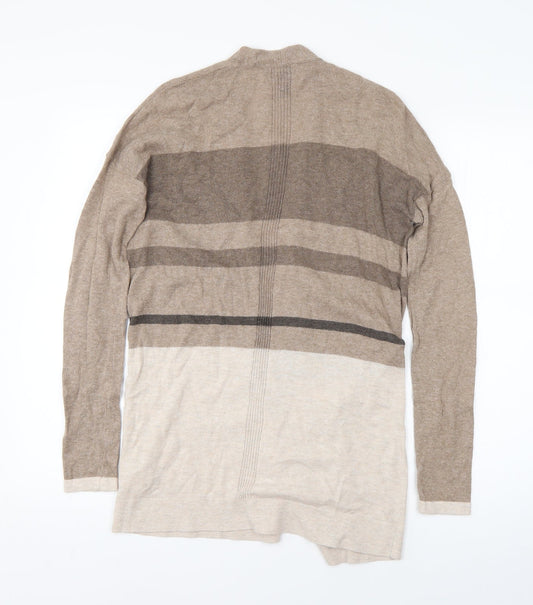 Gap Womens Brown Round Neck  Cotton Cardigan Jumper Size XS