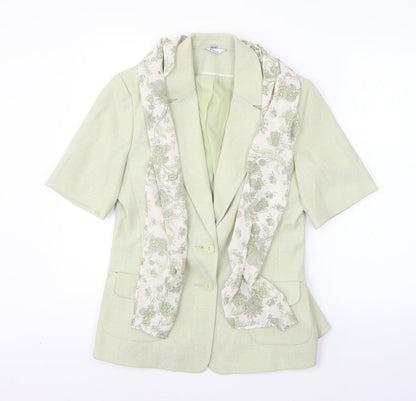 Klass Womens Green   Jacket Blazer Size 12