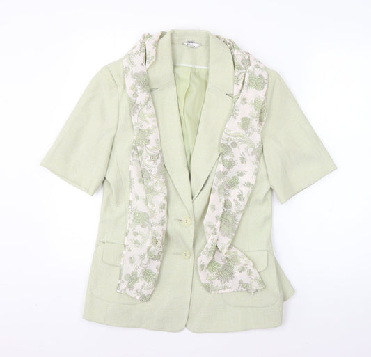 Klass Womens Green   Jacket Blazer Size 12