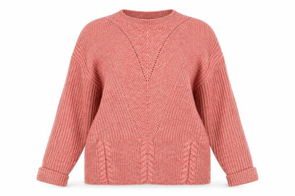 Womens UK Size 8 George Pink Pullover Jumper