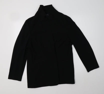 Womens UK Size 14 M&S Black Jacket